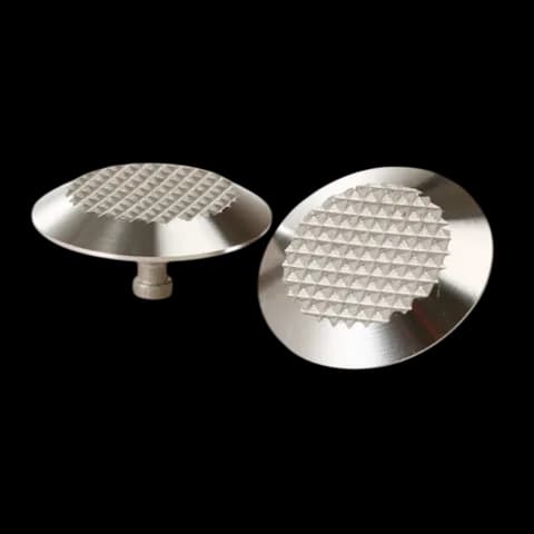 Тактильный конус навигатор стальной со штифтом