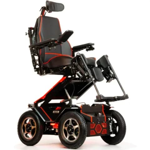 Кресло-коляска с электроприводом вездеход Caterwil Ultra 4WD Lift