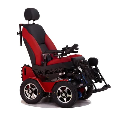 Кресло-коляска с электроприводом вездеход ступенькоход Caterwil GTS 4WD Lux