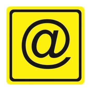 Тактильная пиктограмма Р23 Зона доступа к сети Интернет 200x200 из акрила