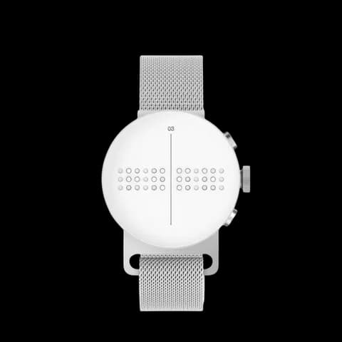 Часы наручные брайлевские NextWatch с функцией Bluetooth