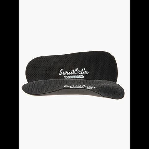 Ортопедические полустельки микрофибра черные SOFT ARCH SUPPORT Sursil-Ortho SO-PM11-188
