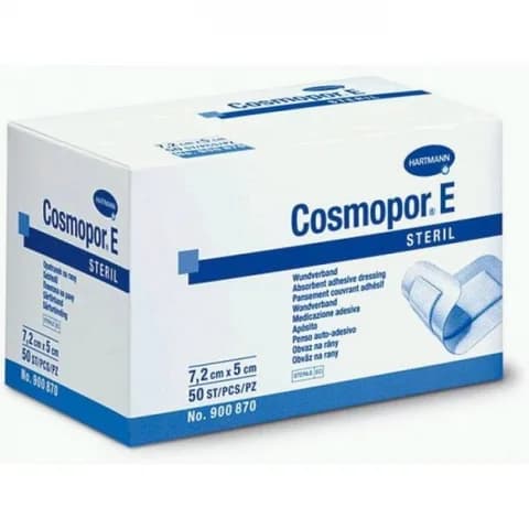 Самоклеящаяся послеоперационная повязка Cosmopor E, размер 20х10см