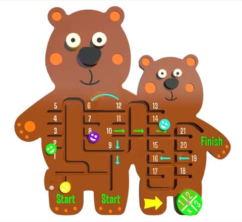 Панель игровая Медвежата