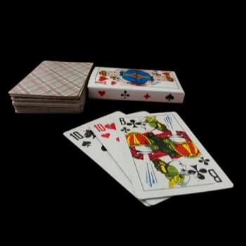 Карты игральные Брайлевские