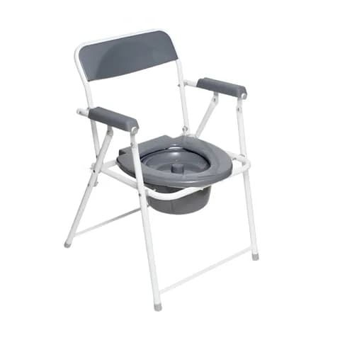 Кресло-туалет складной, белый Симс-2 WC600w
