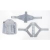 Высокий грудопоясничный корсет со съёмным жестким фиксатором Reh4Mat Lox Eb-lk-02 - Thumbnail Image 12