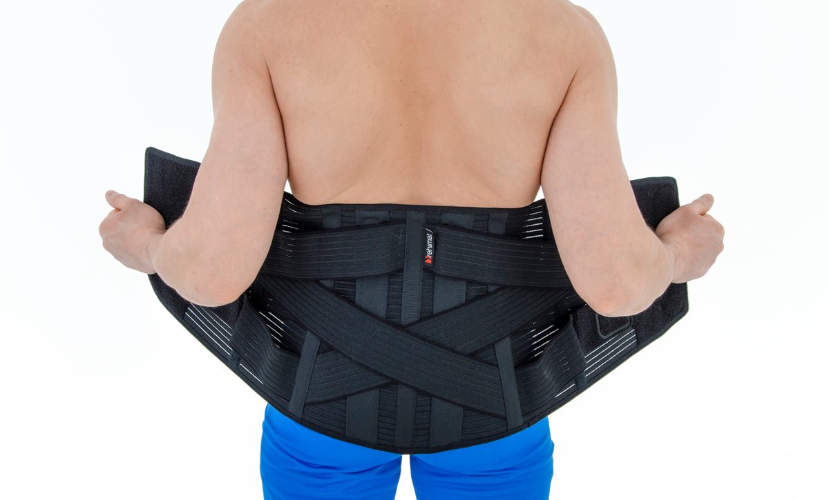 Высокий усиленный пояснично-крестцовый корсет Reh4Mat OT-10 — изображение 7